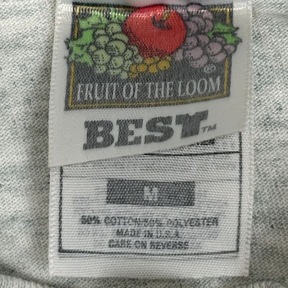 Vintage BSA Hale Scout Reservation T Shirt Mens Medium Boy Scouts Indian Gray - Picture 13 of 15